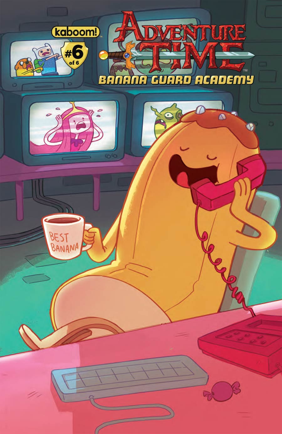 Adventure Time Banana Guard Academy #6 Cover B Regular Christina Chang Cover