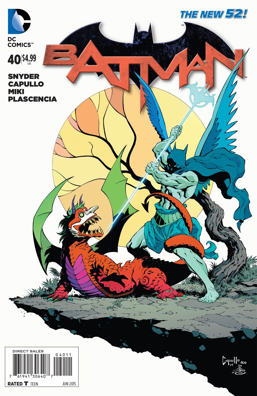 Batman Vol 2 #40 Cover A 1st Ptg Regular Greg Capullo Cover (Endgame Tie-In)