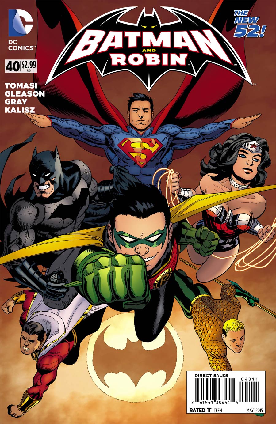 Batman And Robin Vol 2 #40 Cover A Regular Patrick Gleason Cover