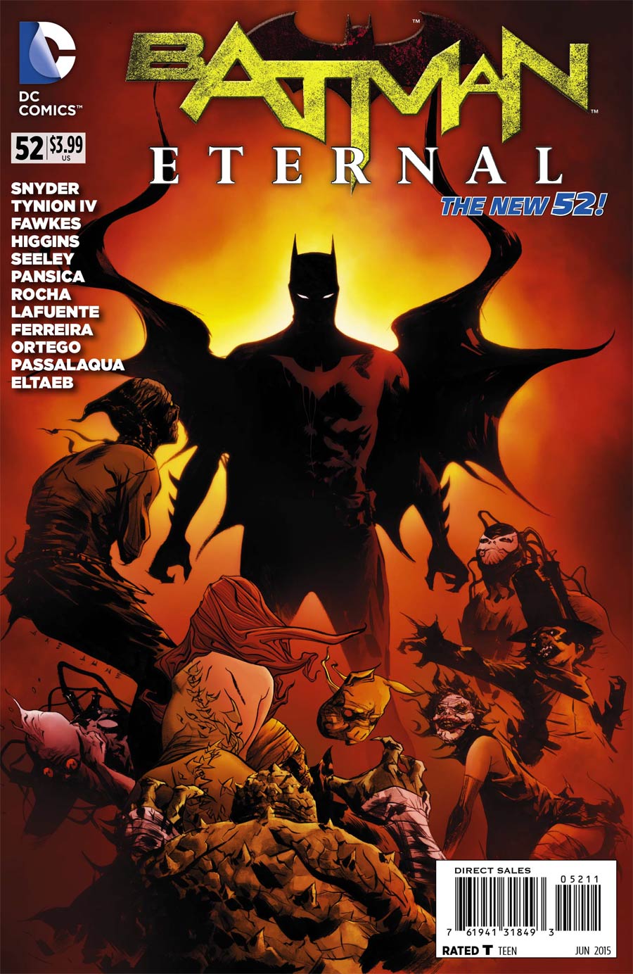 Batman Eternal #52 Cover A Regular Jason Fabok Cover