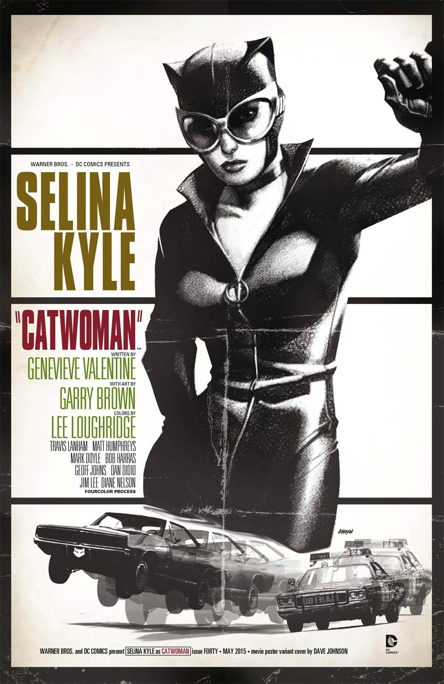 Catwoman Vol 4 #40 Cover B Variant Bullit WB Movie Poster Cover