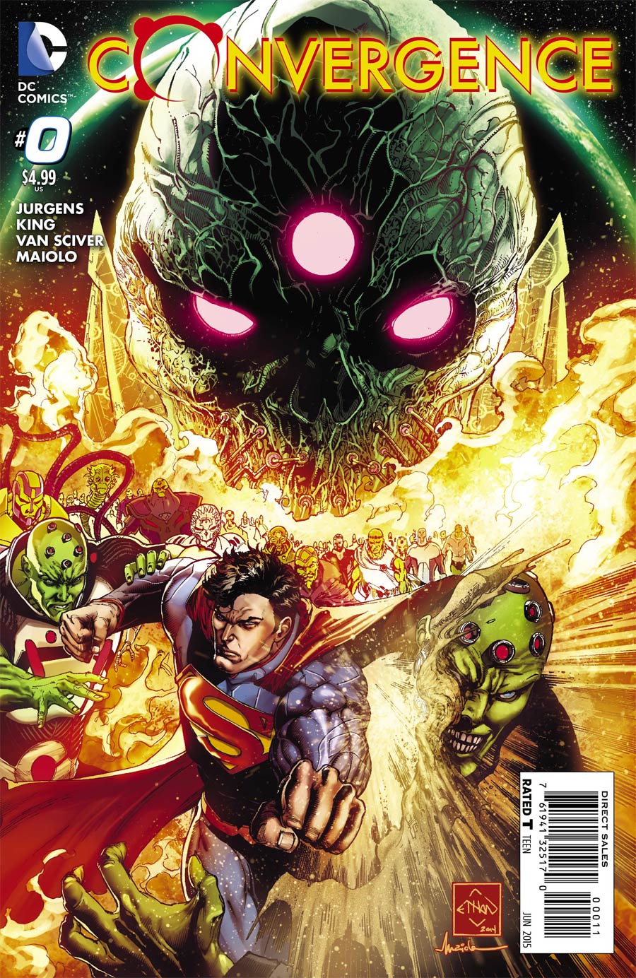Convergence #0 Cover A Regular Ethan Van Sciver Cover