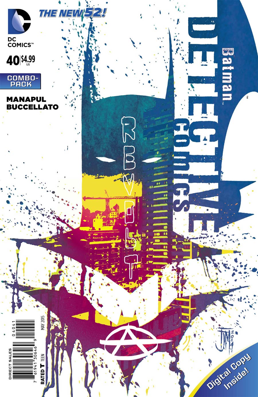 Detective Comics Vol 2 #40 Cover C Combo Pack With Polybag