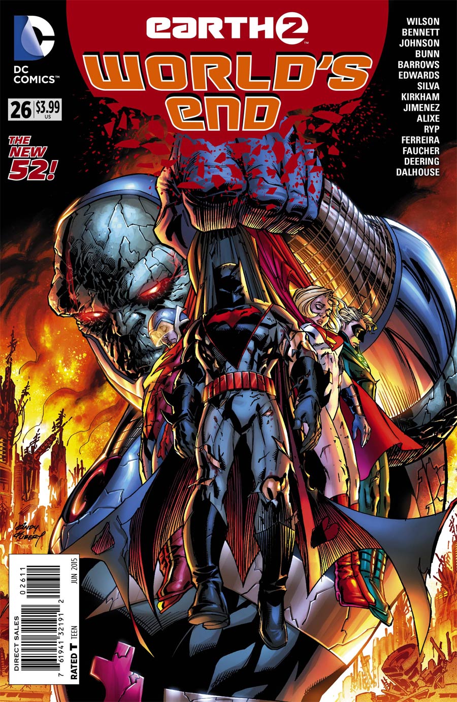 Earth 2 Worlds End #26 Cover A Regular Andy Kubert Cover