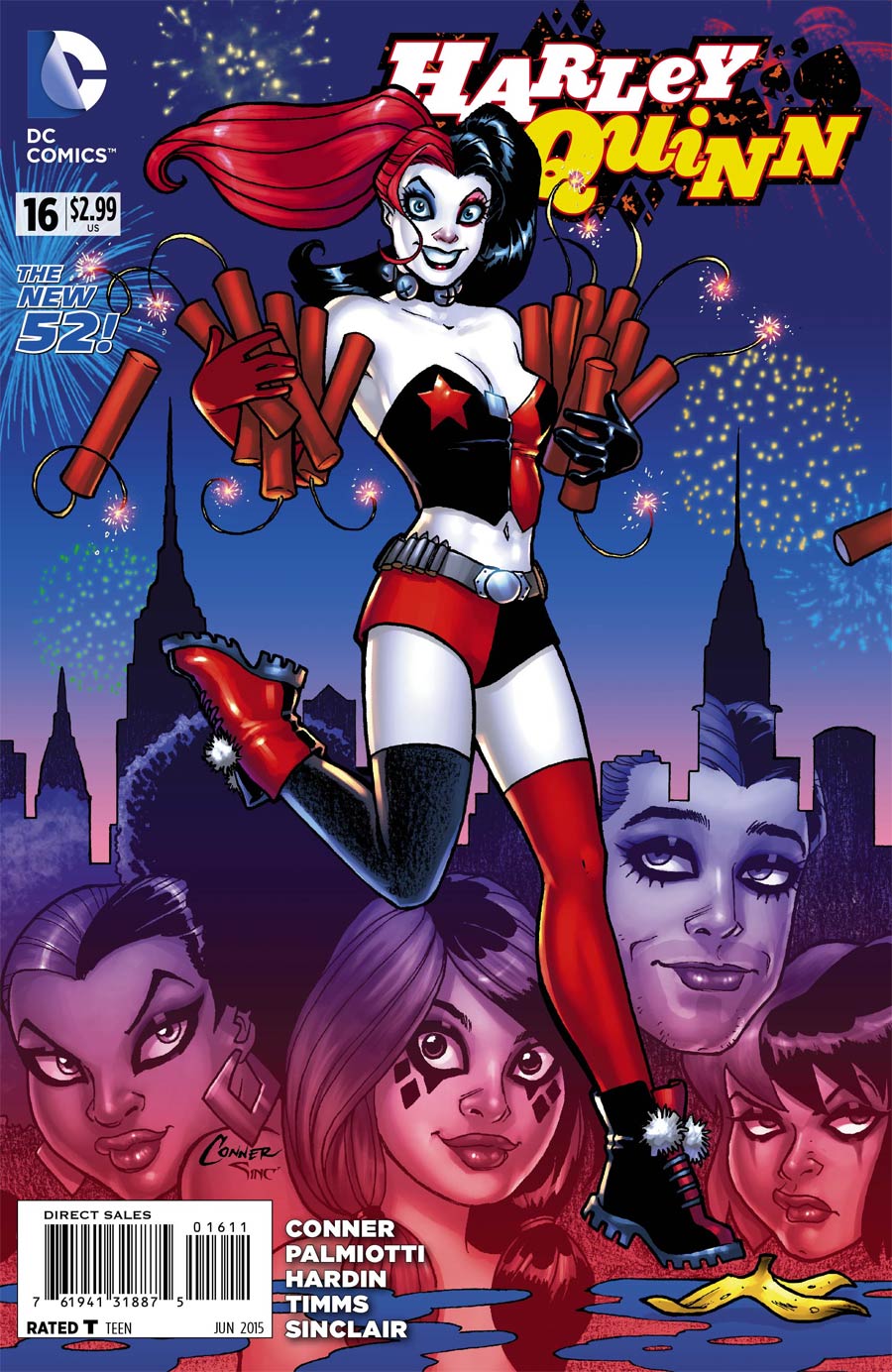 Harley Quinn Vol 2 #16 Cover A Regular Amanda Conner Cover