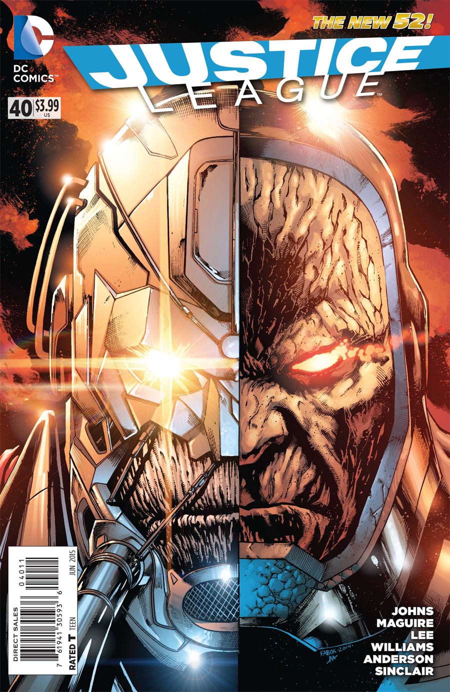 Justice League Vol 2 #40 Cover A Regular Jason Fabok Cover