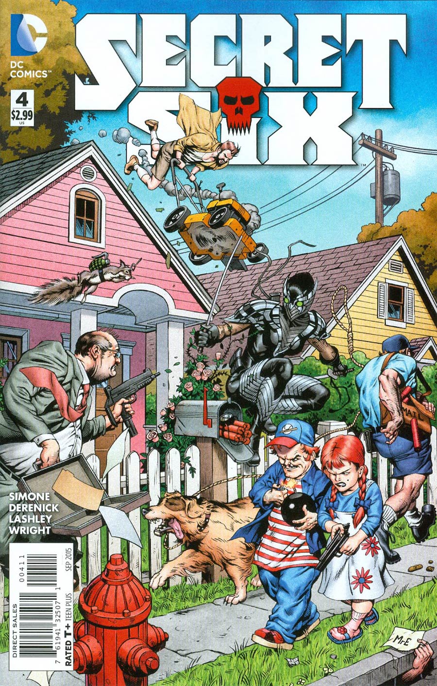 Secret Six Vol 4 #4 Cover A Regular Dale Eaglesham Cover