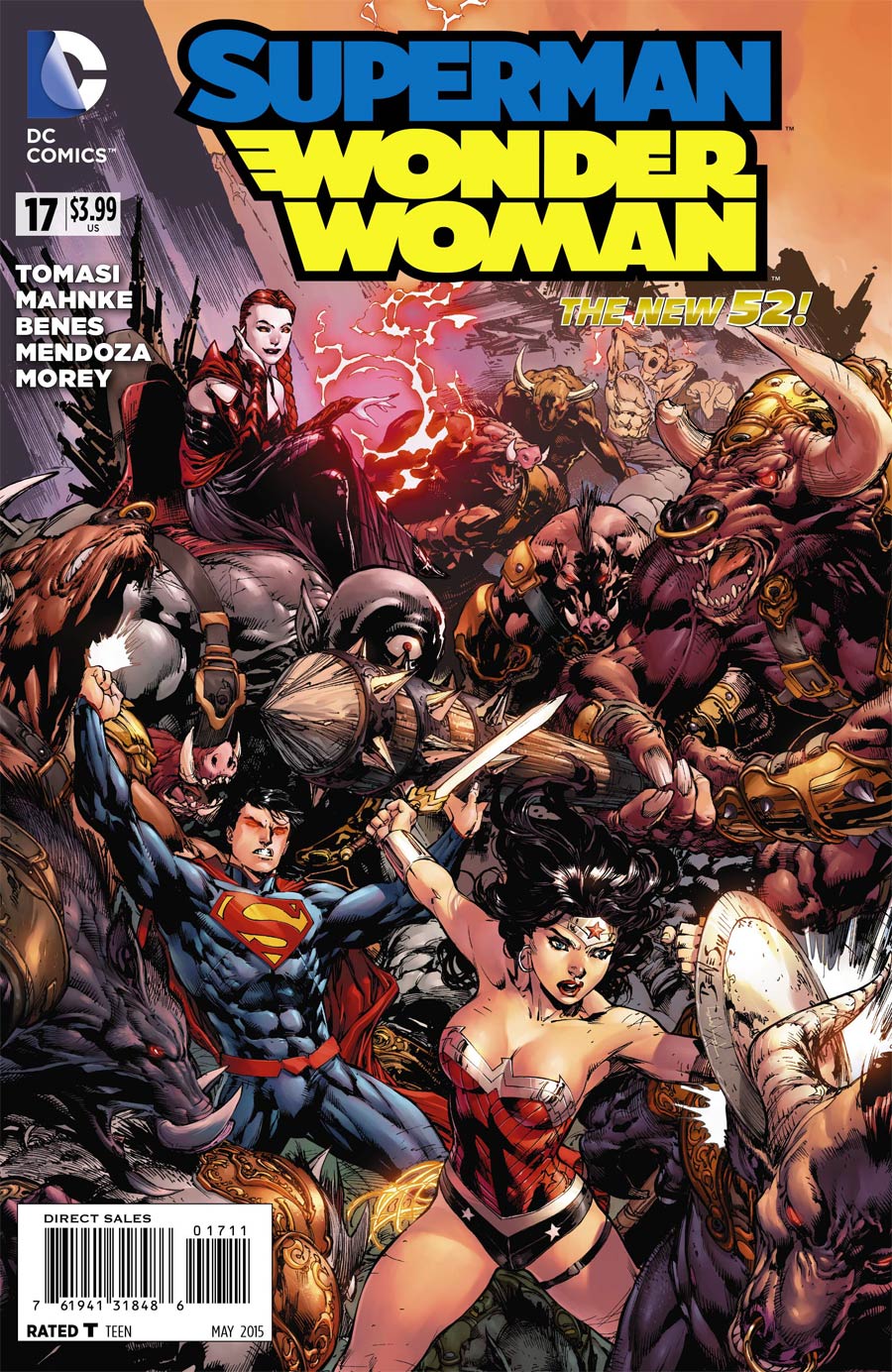 Superman Wonder Woman #17 Cover A Regular Ed Benes Cover