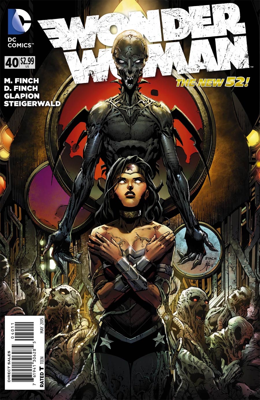 Wonder Woman Vol 4 #40 Cover A Regular David Finch Cover