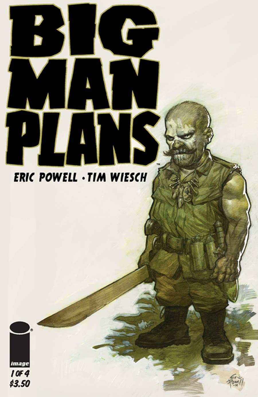 Big Man Plans #1 Cover A Regular Eric Powell Cover