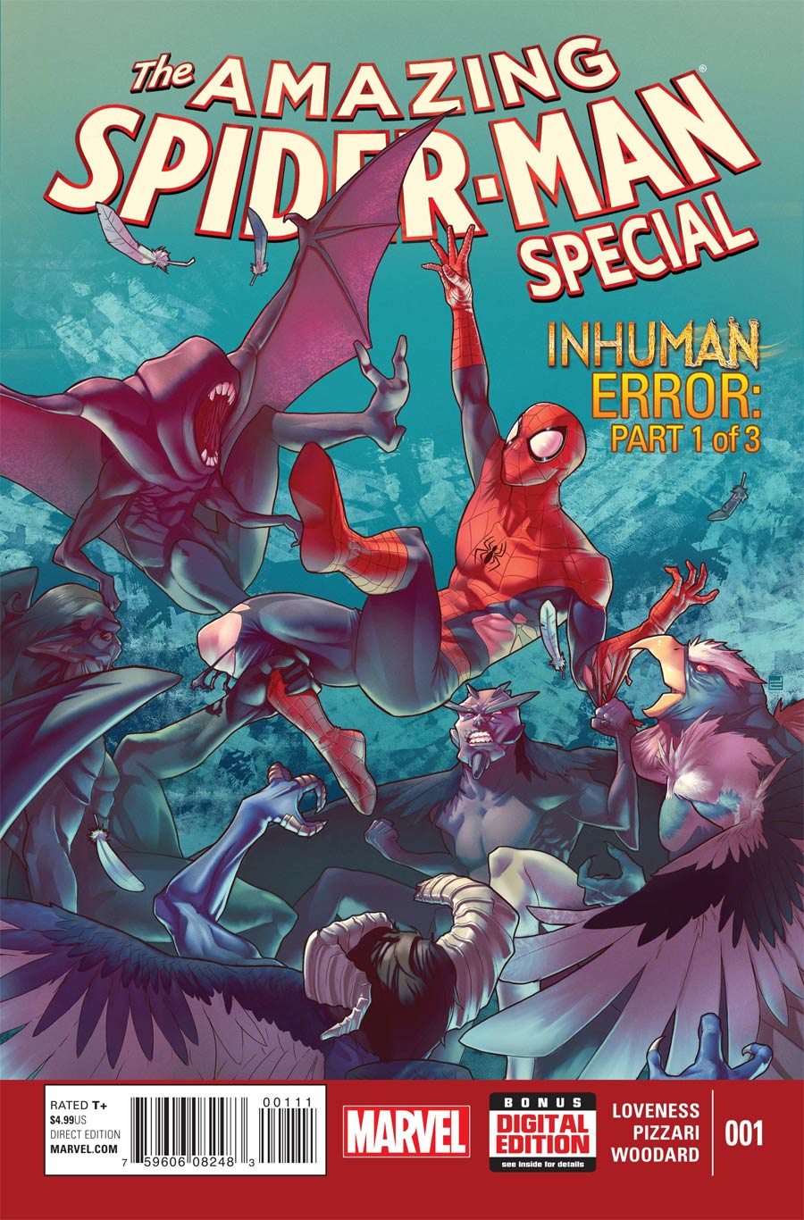 Amazing Spider-Man Vol 3 Special #1 Cover A Regular Jamal Campbell Cover (Inhuman Error Part 1)