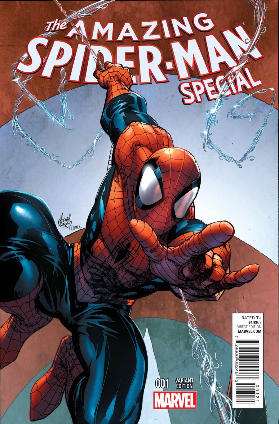 Amazing Spider-Man Vol 3 Special #1 Cover B Variant Adam Kubert Connecting Cover (Inhuman Error Part 1)