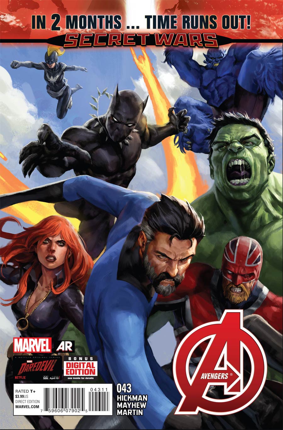 Avengers Vol 5 #43 (Time Runs Out Tie-In)