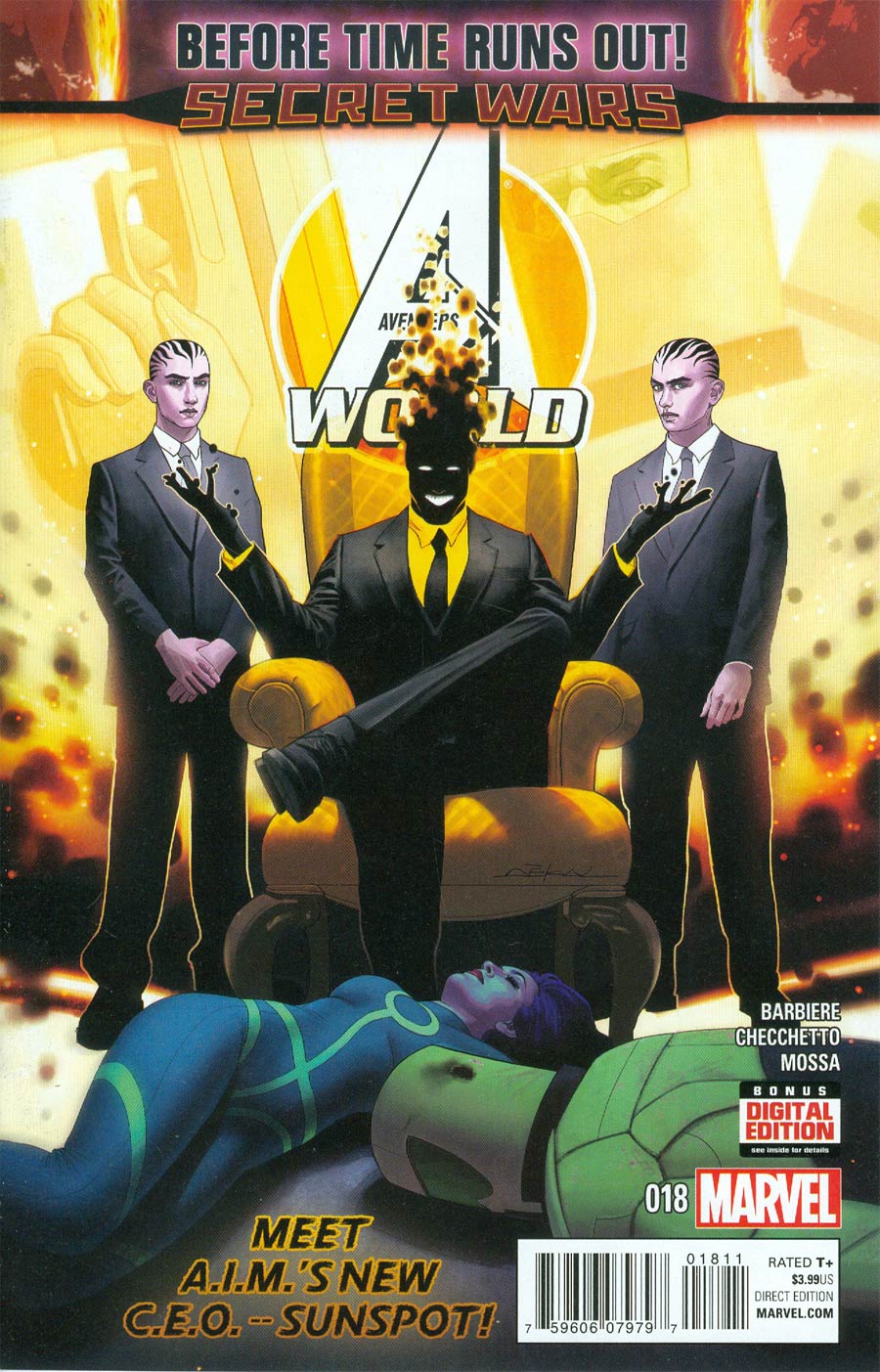 Avengers World #18 (Time Runs Out Tie-In)