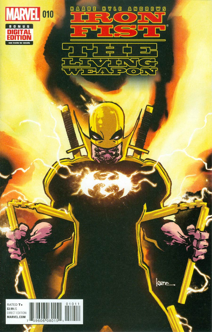 Iron Fist Living Weapon #10