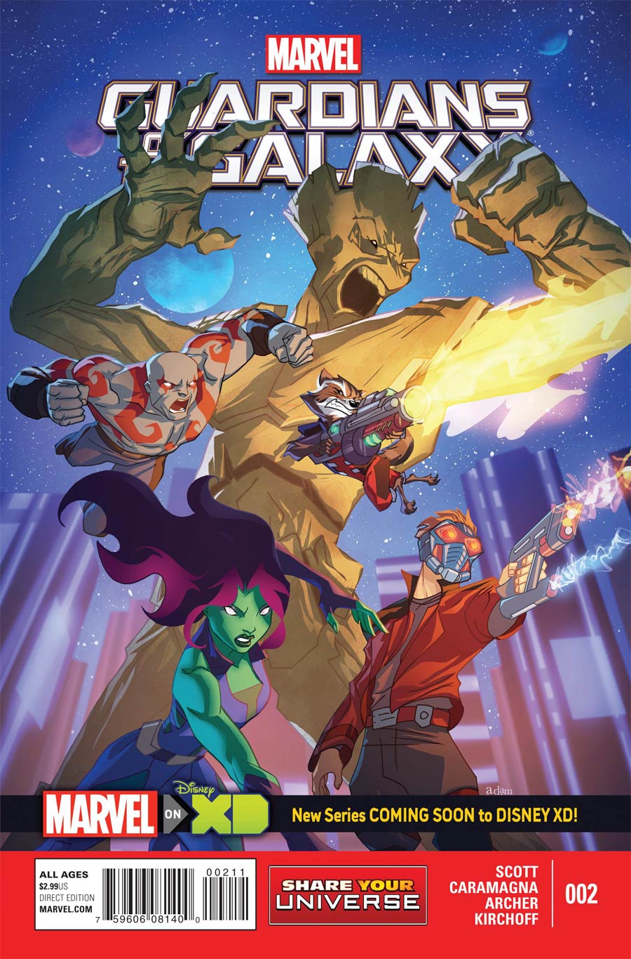 Marvel Universe Guardians Of The Galaxy #2