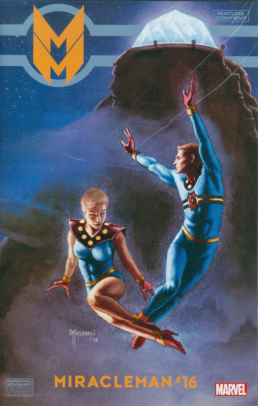 Miracleman (Marvel) #16 Cover A Regular John Totleben Cover With Polybag