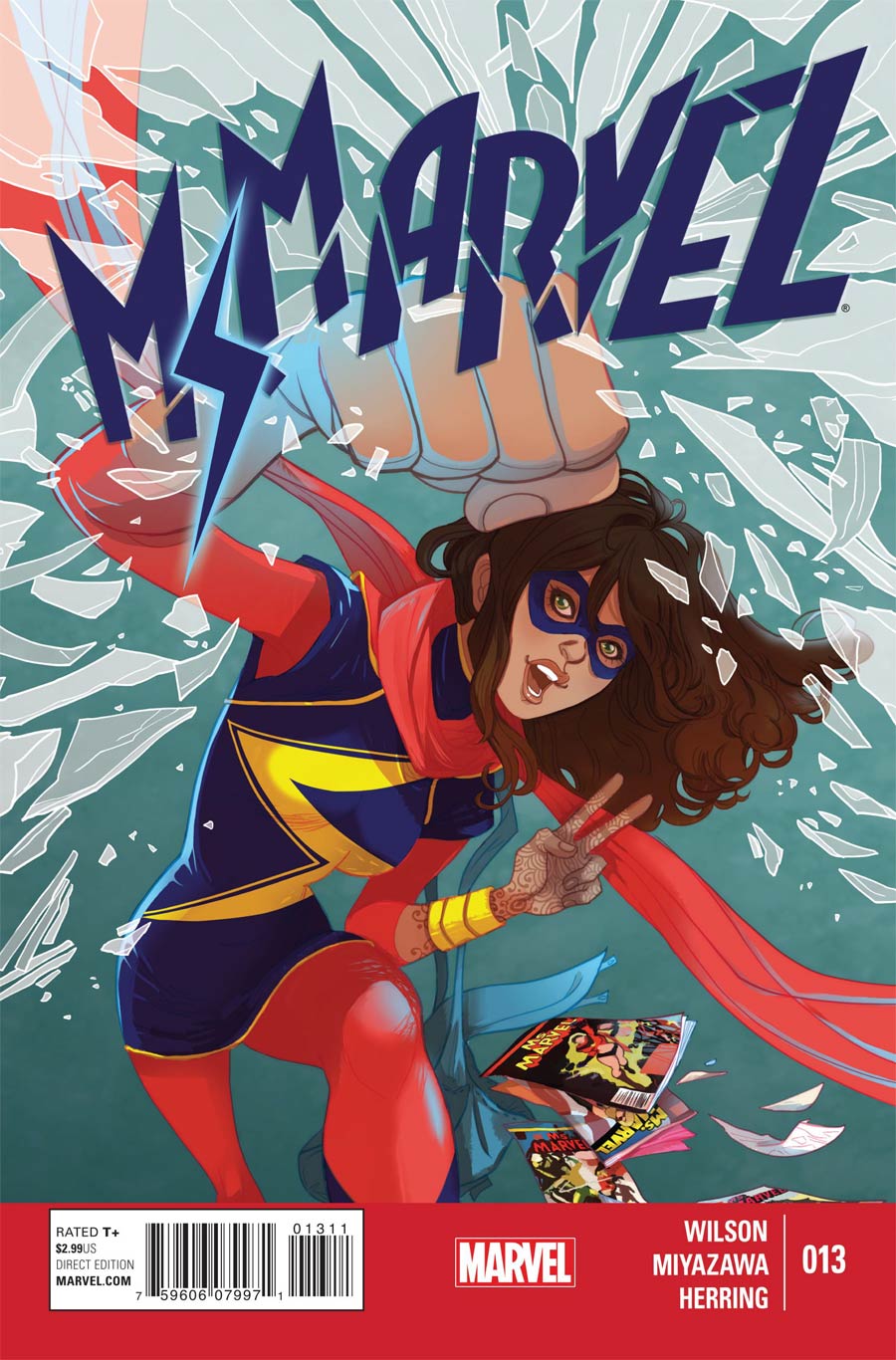 Ms Marvel Vol 3 #13 Cover A Regular Marguerite Sauvage Cover