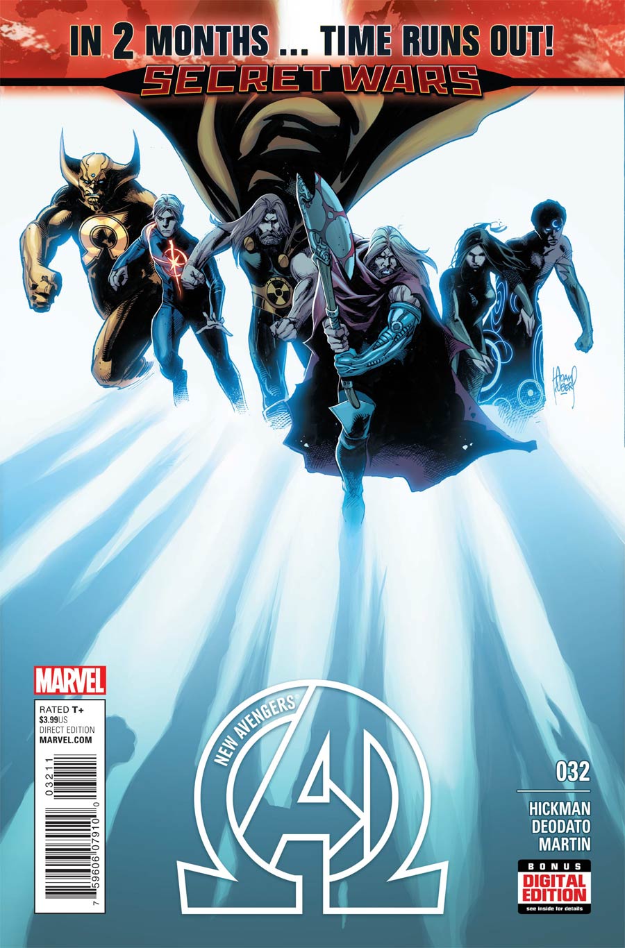 New Avengers Vol 3 #32 (Time Runs Out Tie-In)