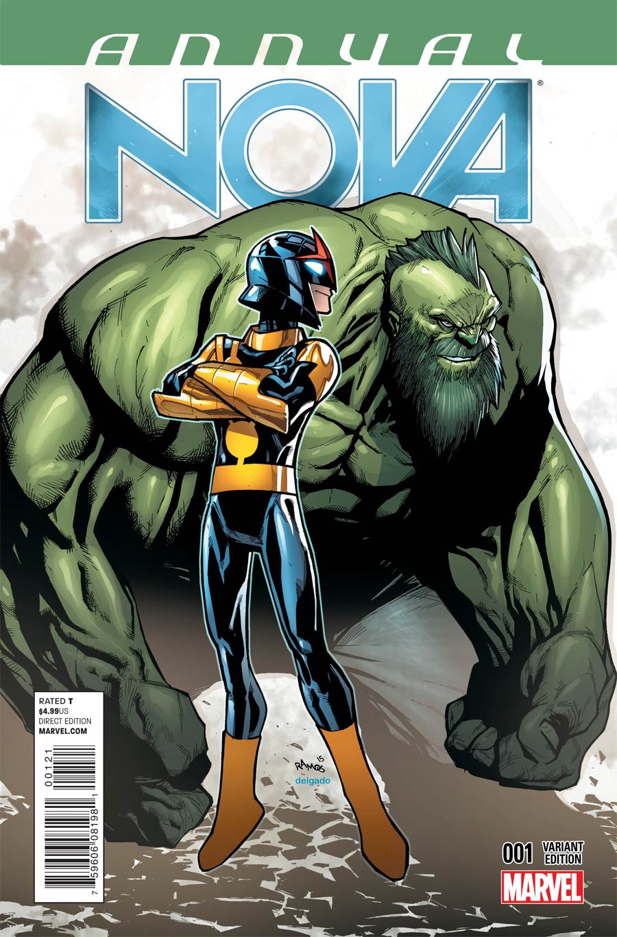 Nova Vol 5 Annual #1 Cover B Variant Humberto Ramos Cover