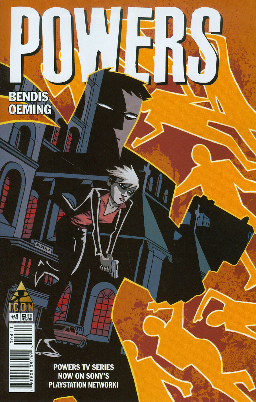 Powers Vol 4 #4 Cover A Regular Michael Avon Oeming Cover