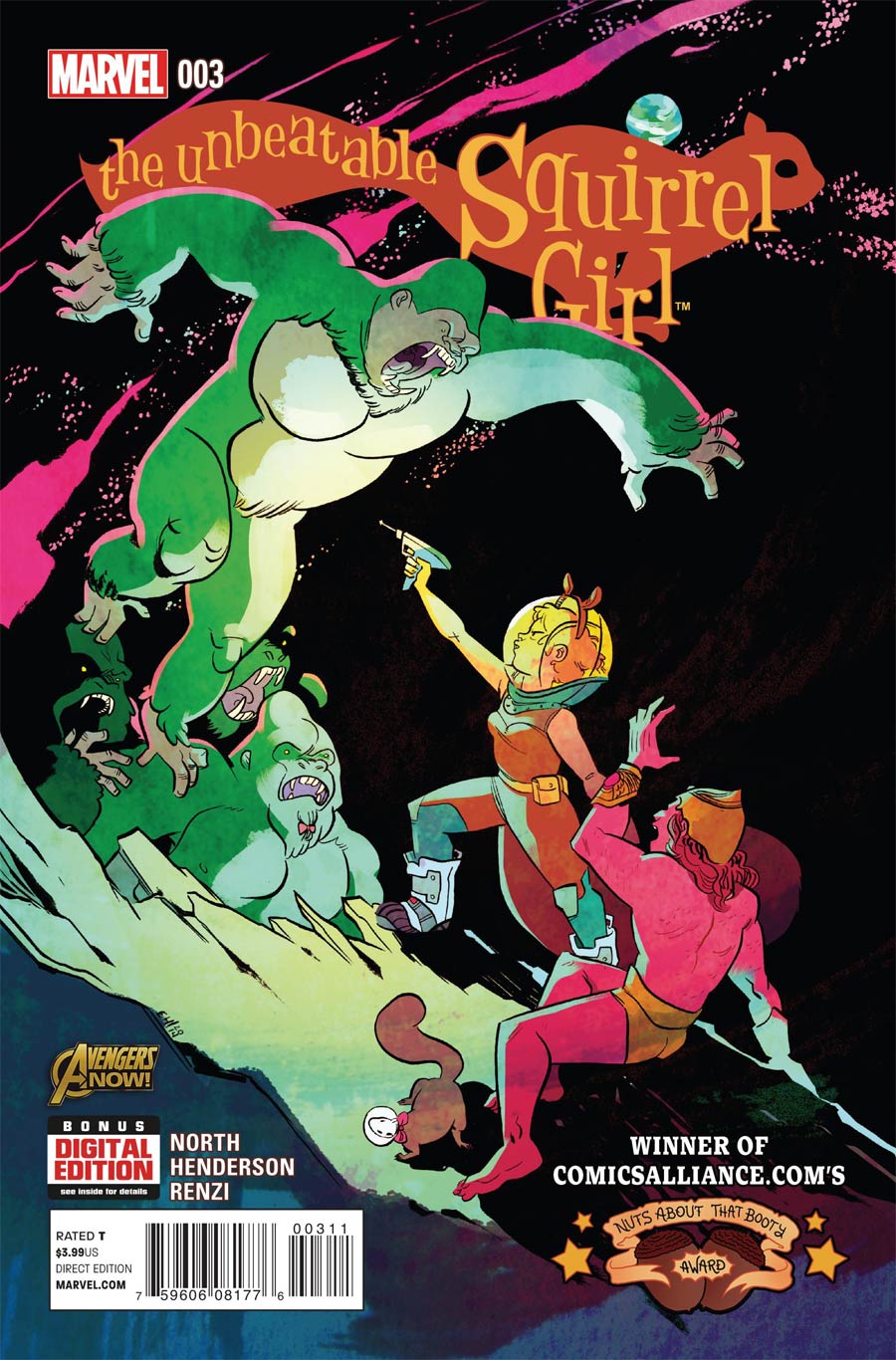 Unbeatable Squirrel Girl #3 Cover A 1st Ptg Regular Erica Henderson Cover