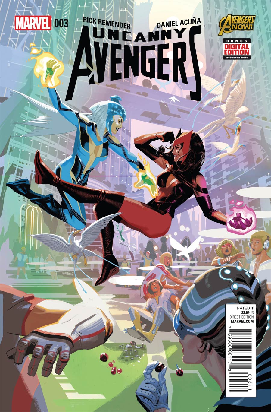 Uncanny Avengers Vol 2 #3 Cover A Regular Daniel Acuna Cover