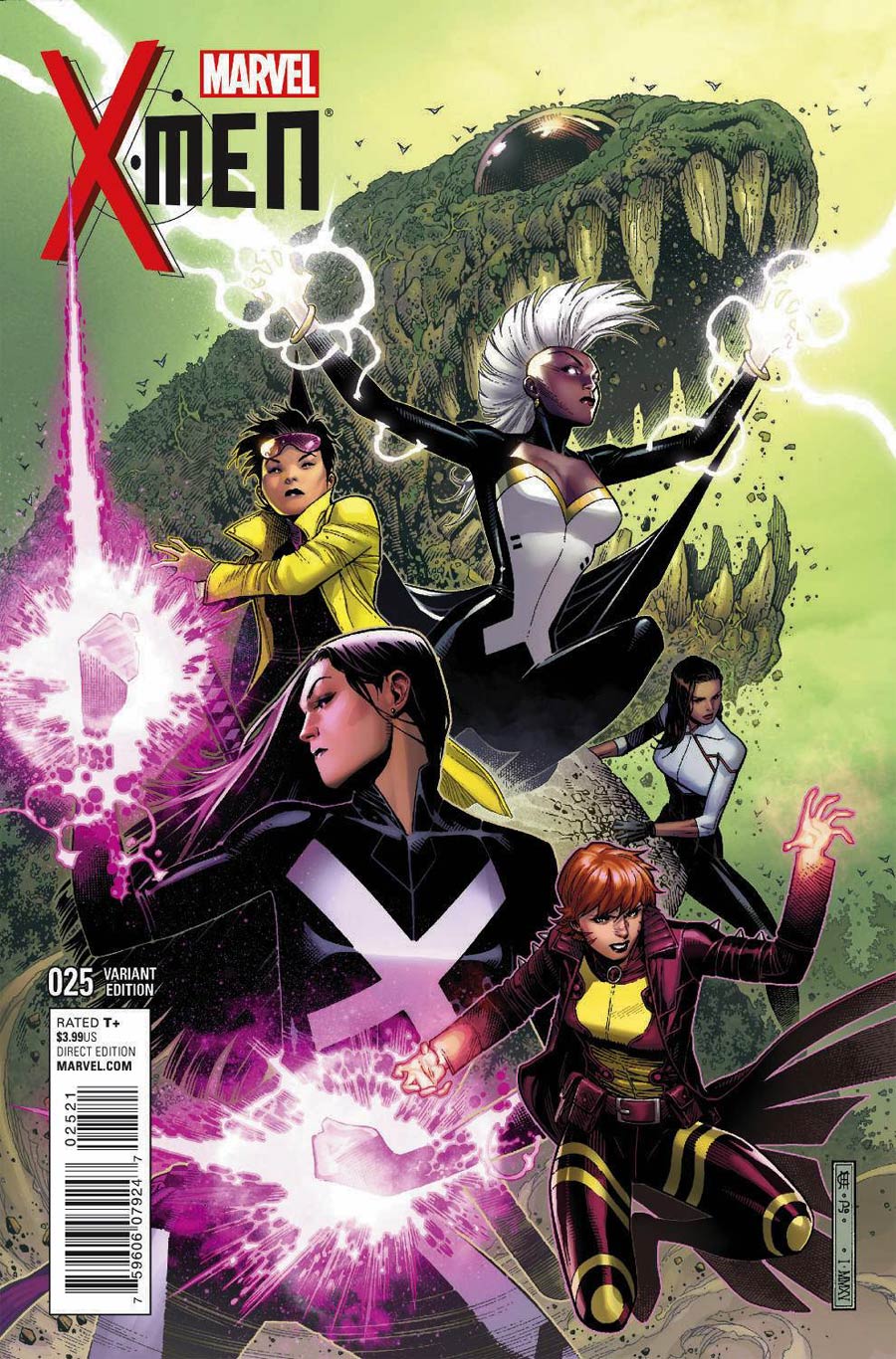 X-Men Vol 4 #25 Cover B Variant Jim Cheung Cover