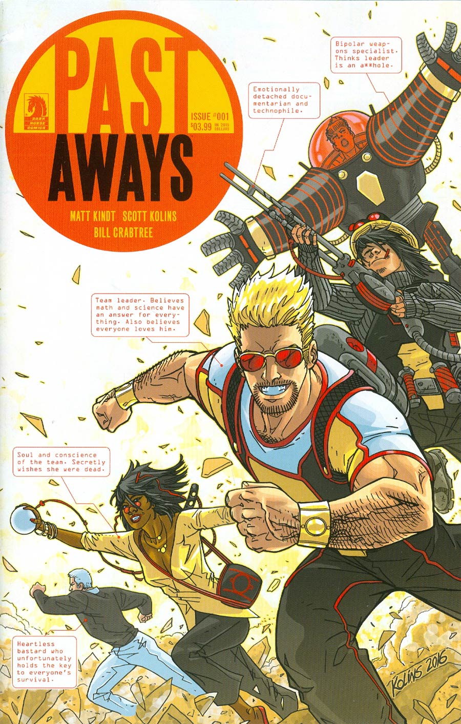 Pastaways #1 Cover A Regular Scott Kolins Cover