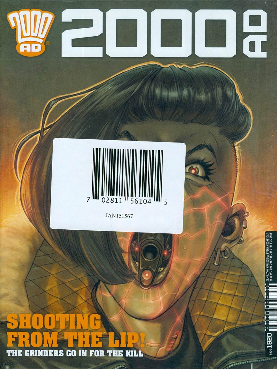 2000 AD #1920 - 1923 Pack March 2015