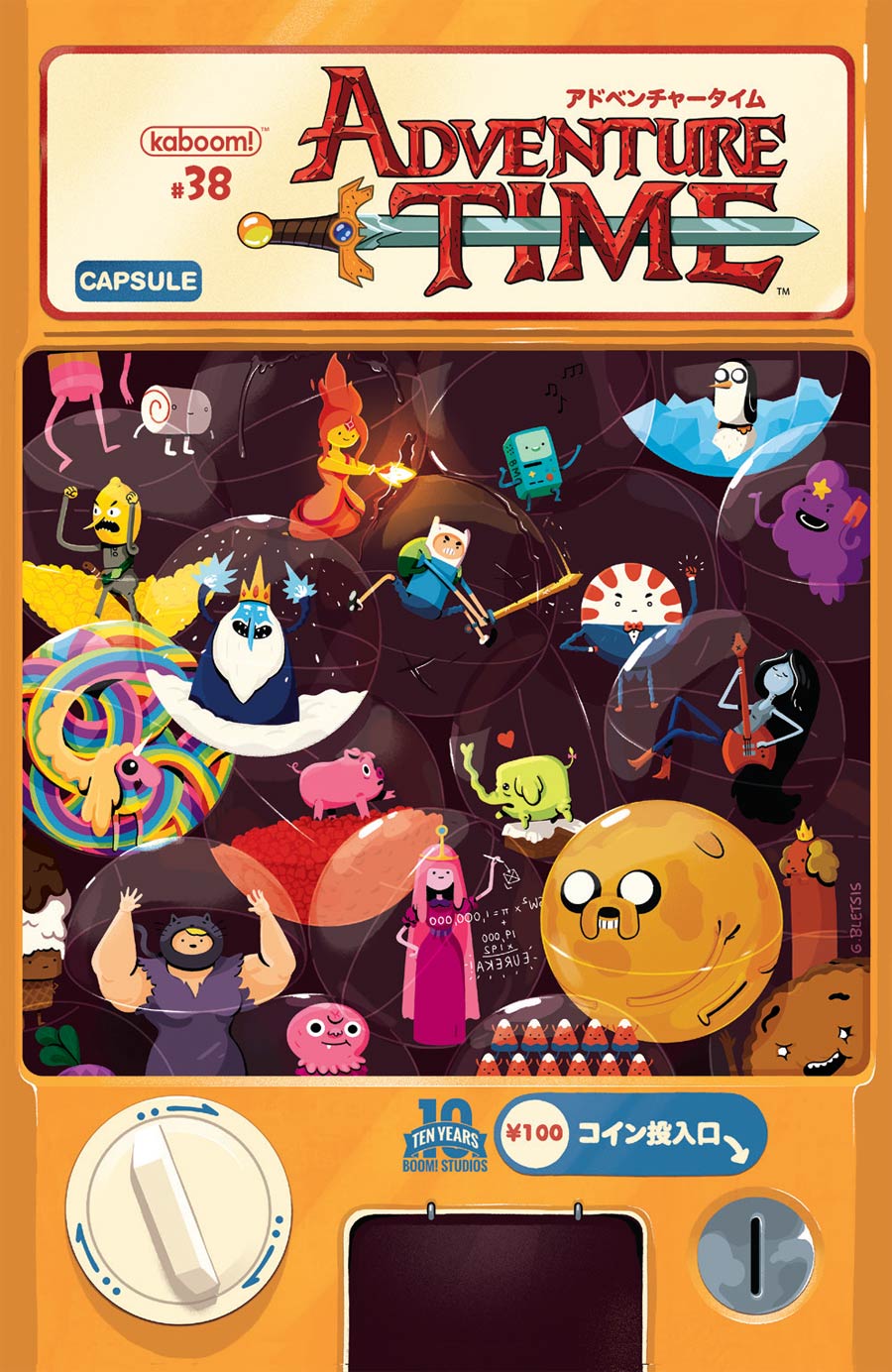 Adventure Time #38 Cover A Regular George Bletsis Cover