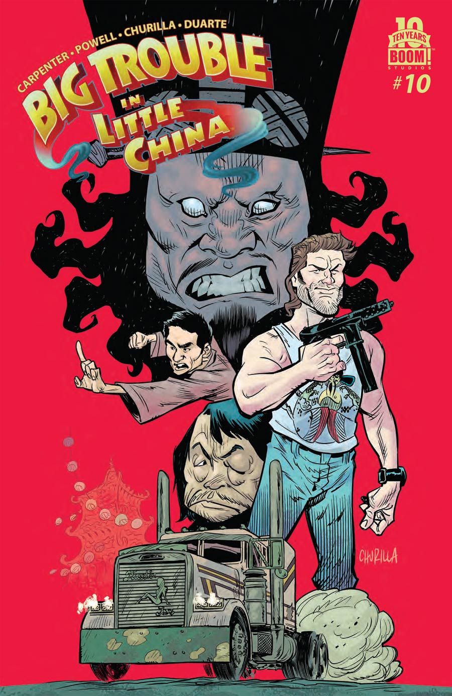 Big Trouble In Little China #10 Cover A Regular Brian Churilla Cover