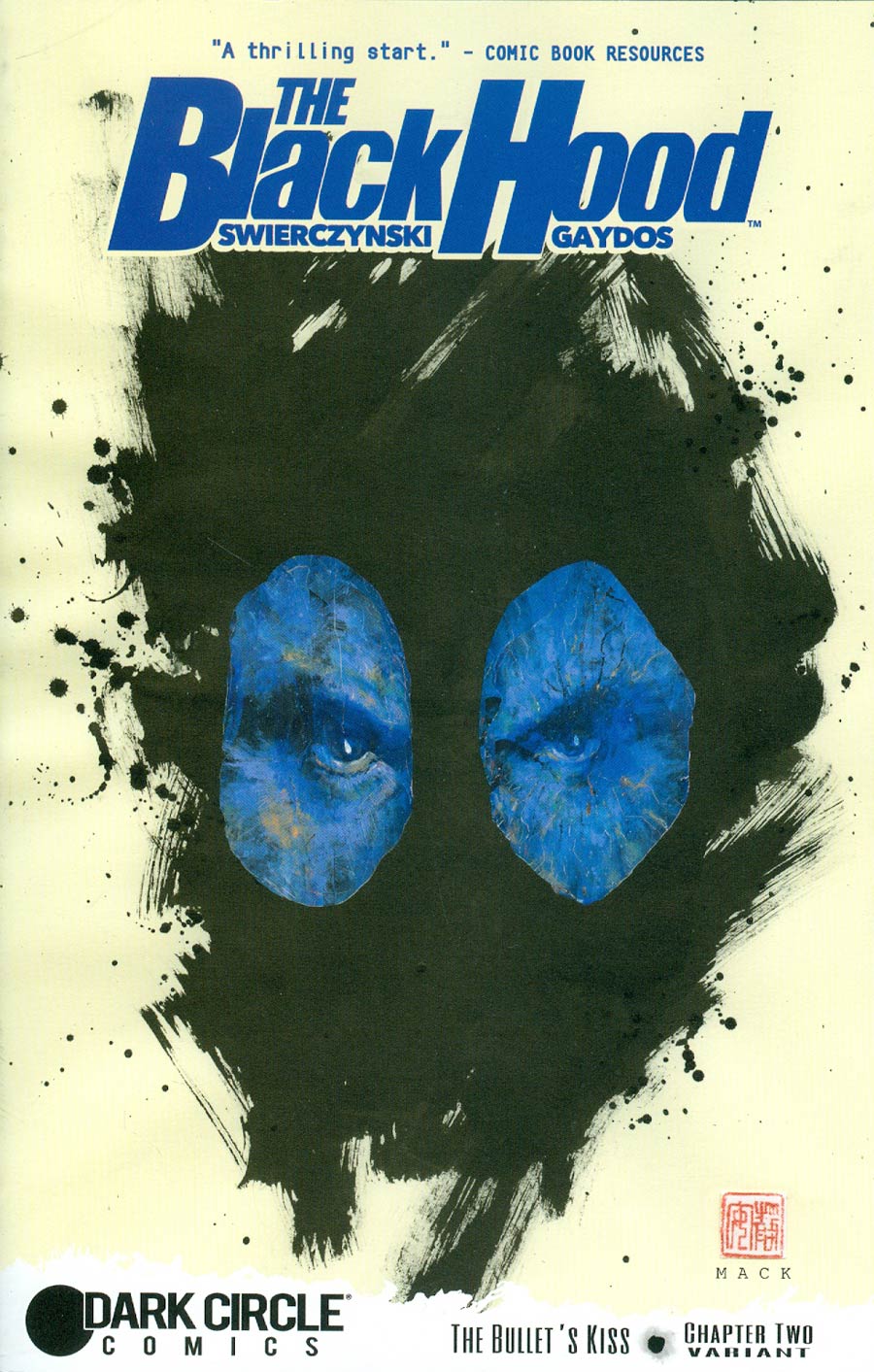 Black Hood Vol 3 #2 Cover B Variant David Mack Cover