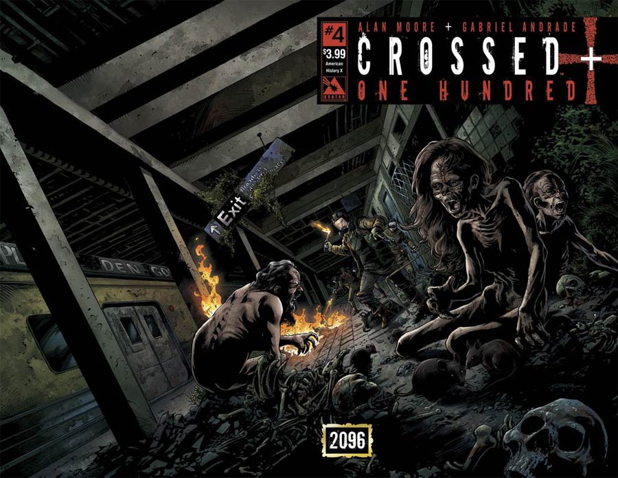 Crossed Plus 100 #4 Cover B American History X Wraparound Cover