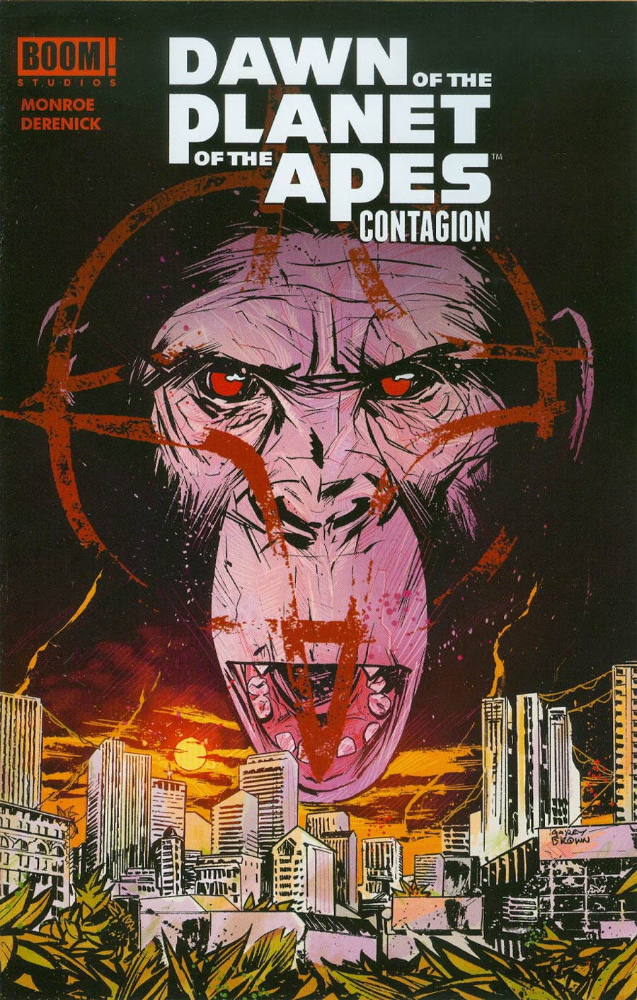 Dawn Of The Planet Of The Apes Contagion One Shot SDCC Exclusive