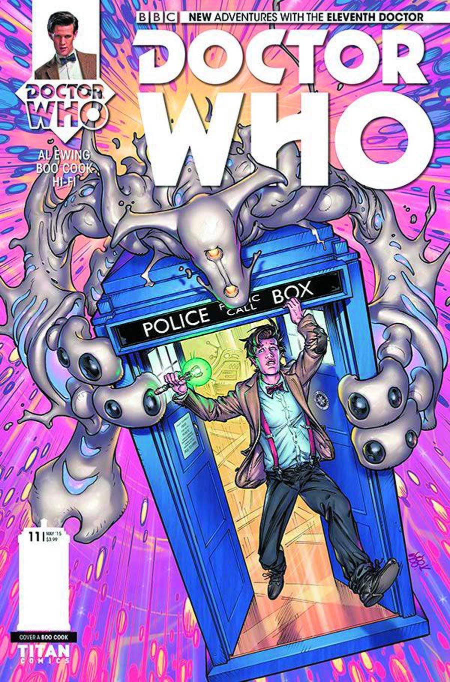 Doctor Who 11th Doctor #11 Cover A Regular Boo Cook Cover