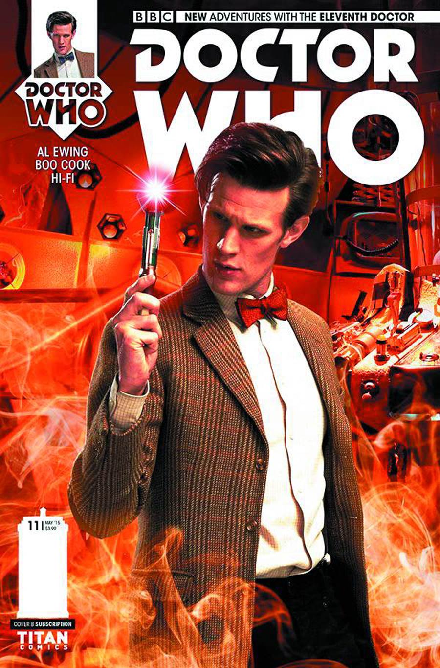 Doctor Who 11th Doctor #11 Cover B Variant Photo Subscription Cover