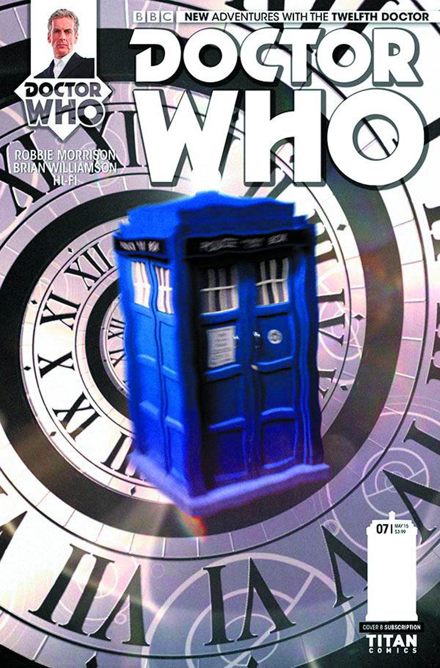 Doctor Who 12th Doctor #7 Cover B Variant Photo Subscription Cover