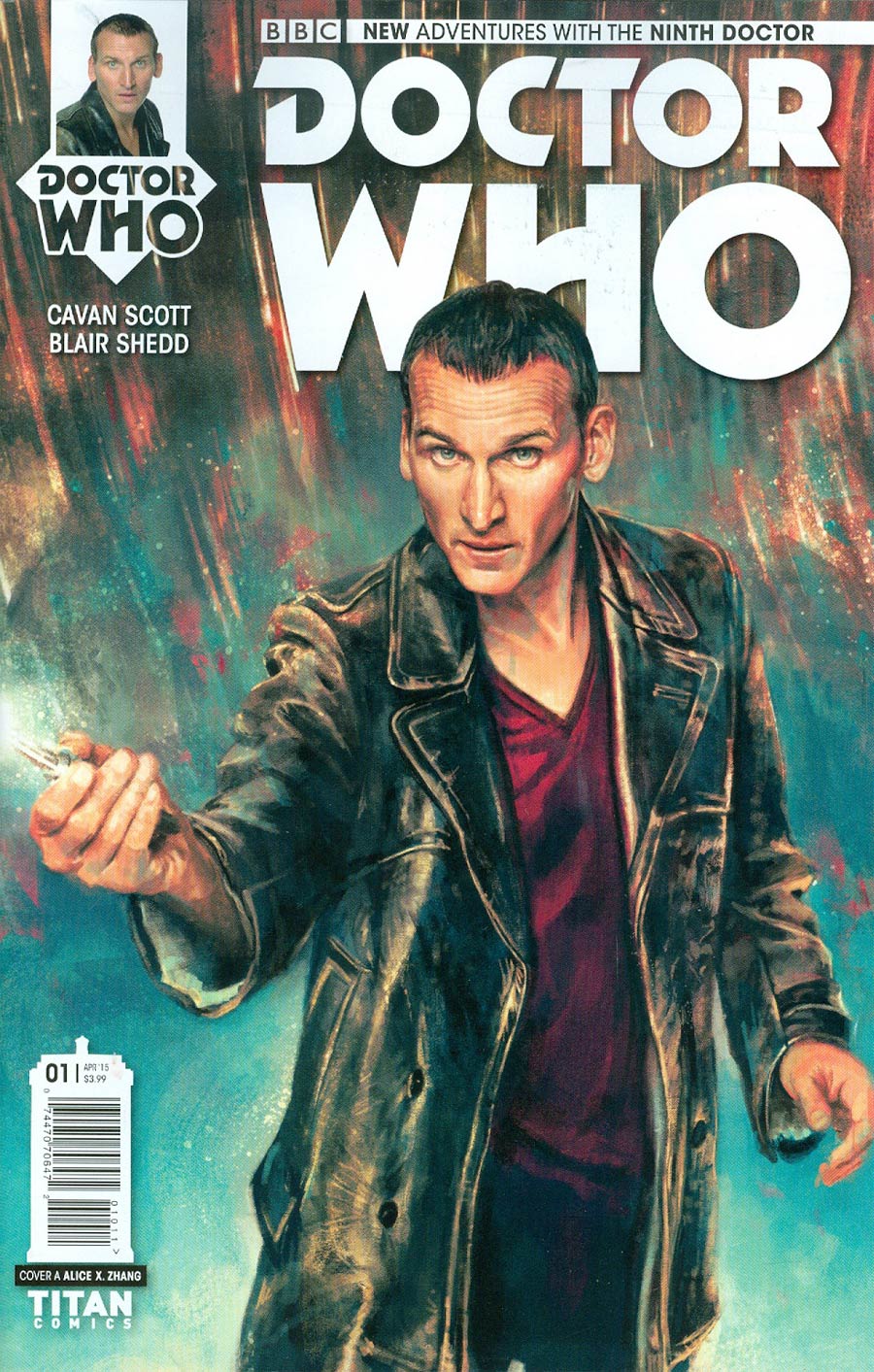 Doctor Who 9th Doctor #1 Cover A Regular Alice X Zhang Cover