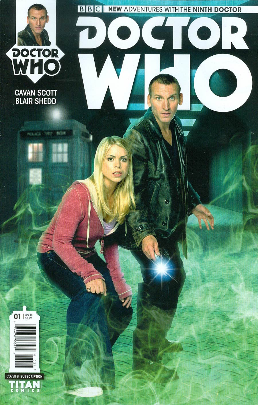 Doctor Who 9th Doctor #1 Cover B Variant Photo Subscription Cover