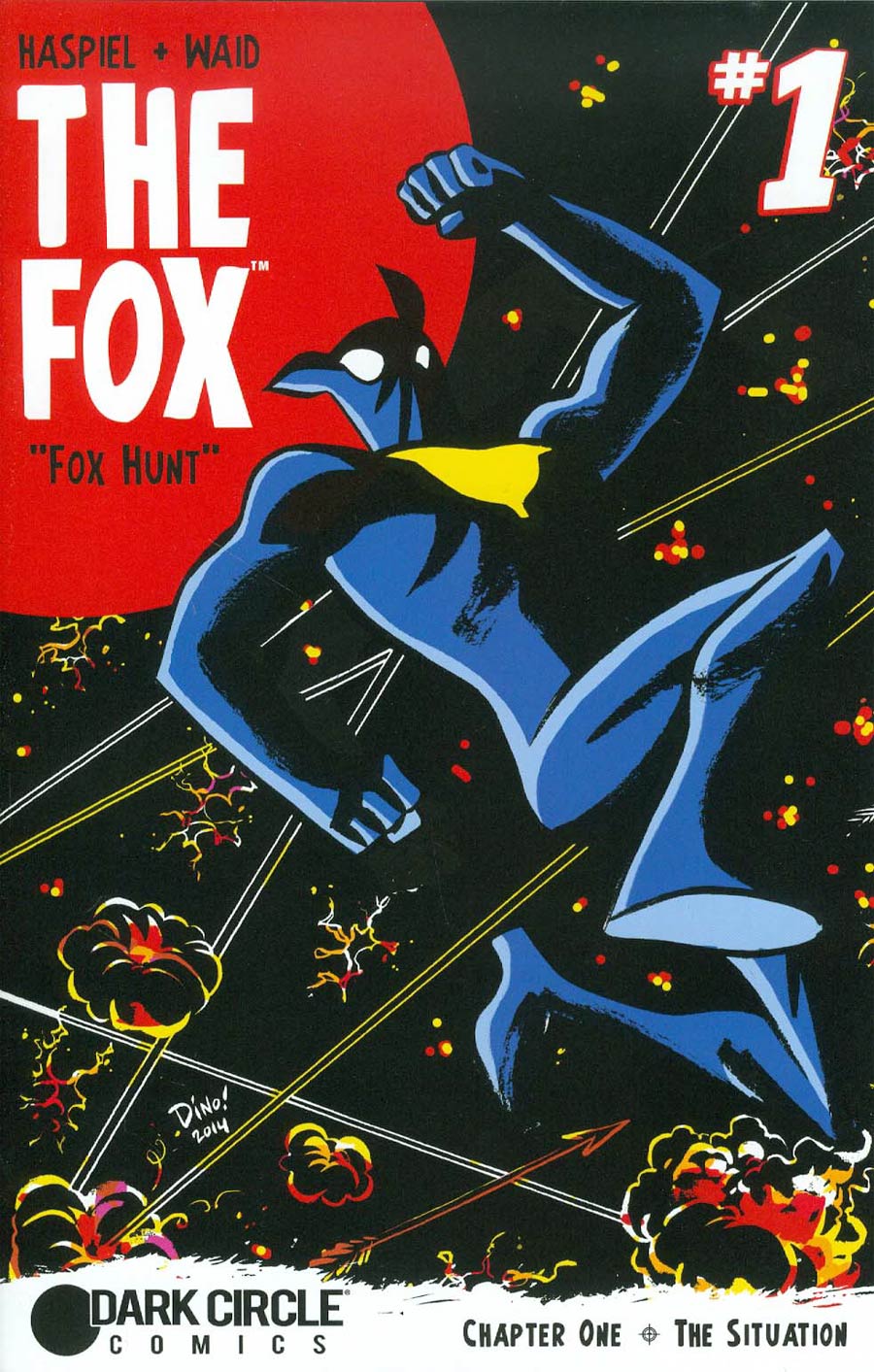 Fox Vol 2 #1 Cover A Regular Dean Haspiel Cover