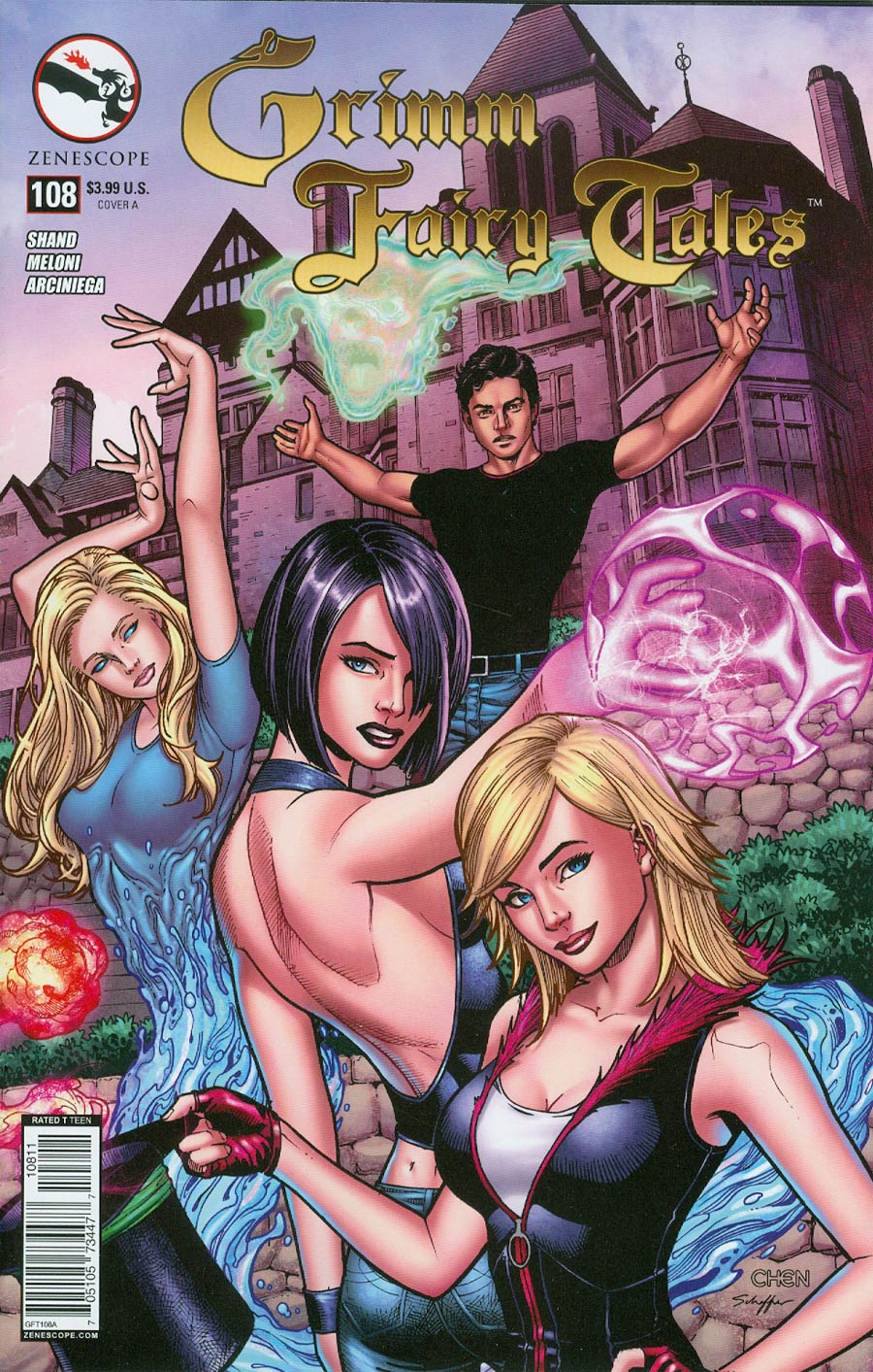 Grimm Fairy Tales #108 Cover A Regular Sean Chen Cover