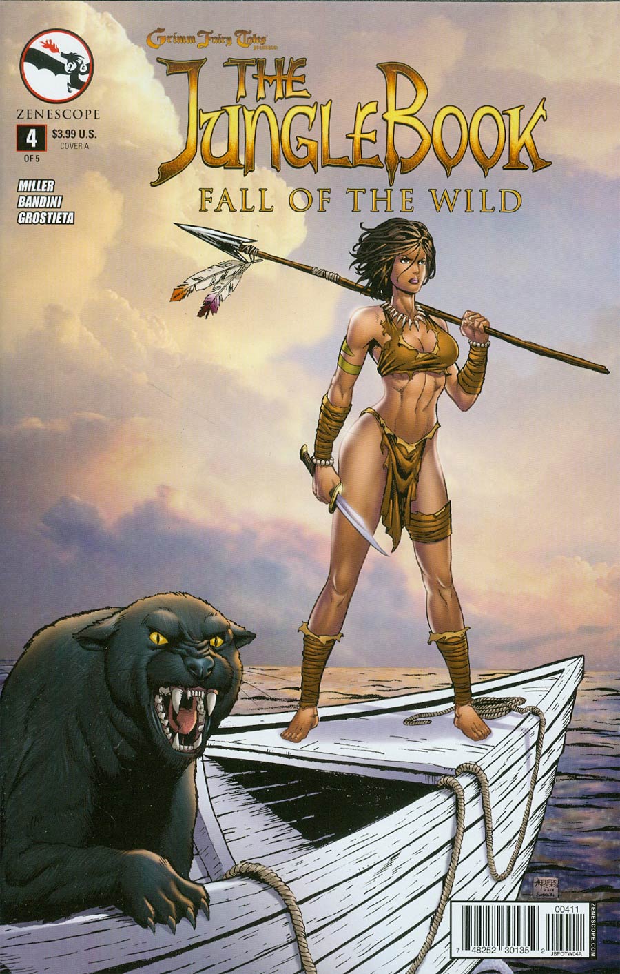 Grimm Fairy Tales Presents Jungle Book Fall Of The Wild #4 Cover A Alfredo Reyes