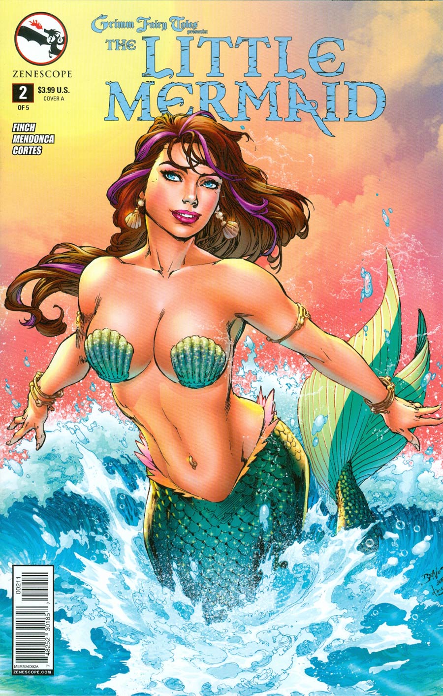 Grimm Fairy Tales Presents Little Mermaid #2 Cover A Regular Ed Benes Cover