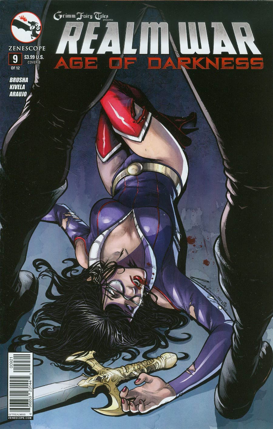 Grimm Fairy Tales Presents Realm War #9 Cover B Emilio Laiso (Age Of Darkness Tie-In)