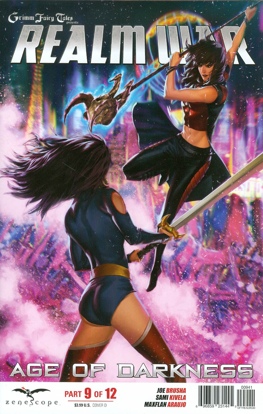 Grimm Fairy Tales Presents Realm War #9 Cover D Jarreau Wimberley (Age Of Darkness Tie-In)