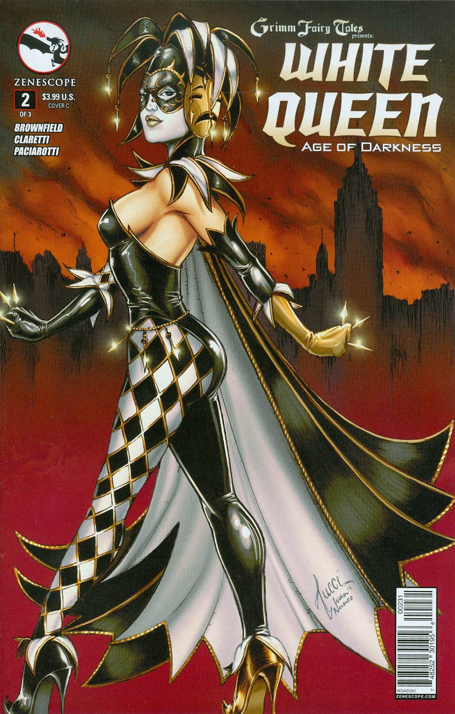 Grimm Fairy Tales Presents White Queen #2 Cover C Billy Tucci (Age Of Darkness Tie-In)