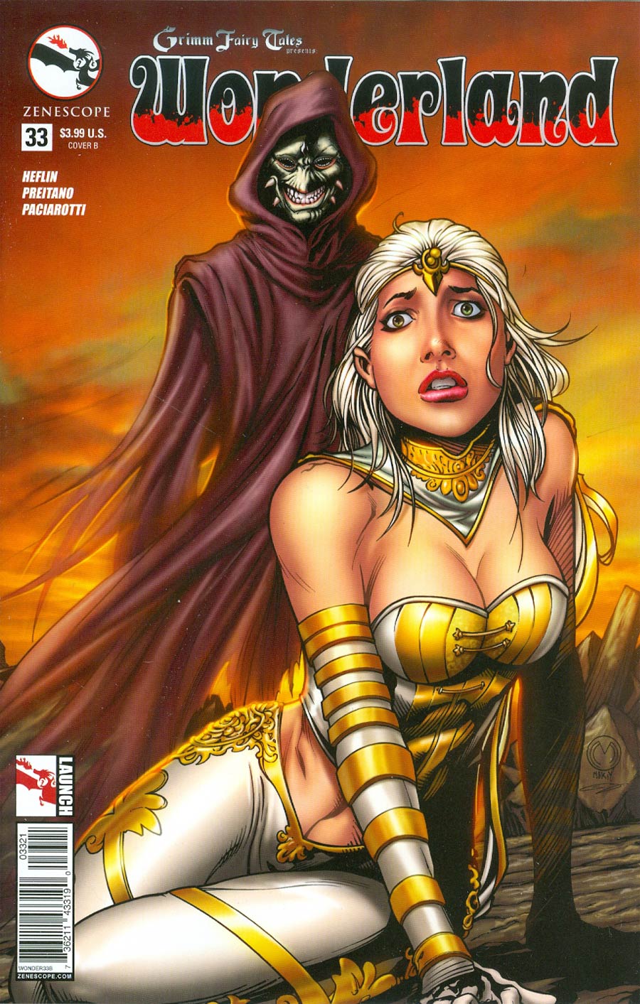 Grimm Fairy Tales Presents Wonderland Vol 2 #33 Cover B Marat Mychaels