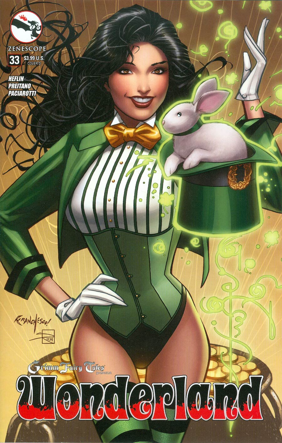 Grimm Fairy Tales Presents Wonderland Vol 2 #33 Cover D Franchesco