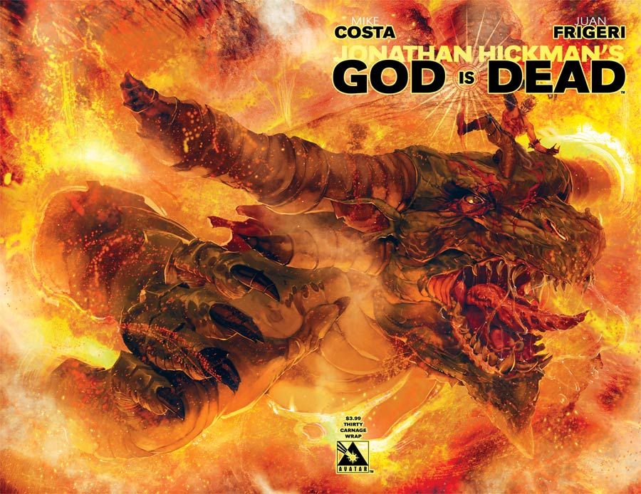 God Is Dead #30 Cover C Carnage Wraparound Cover